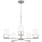 Quoizel Seymour Chandelier 5 Lights Brushed Nickel SEY5026BN - alternate 6
